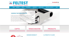 Desktop Screenshot of feltest.com
