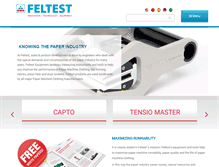 Tablet Screenshot of feltest.com